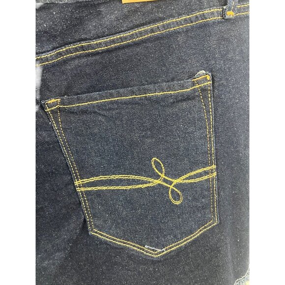 Denizen From Levis Women's Mid-Rise Denim Shorts Sz 14 Frayed Hem Casual Summer - Picture 8 of 10